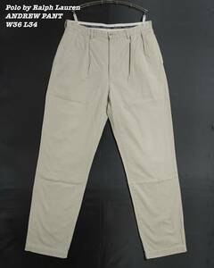 Polo by Ralph Lauren ANDREW PANT W36 L34 PA039 ポロバイラルフローレン ラルフローレン アンドリューパンツ チノパン アメトラ