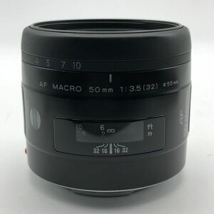 6w107 MINOLTA AF MACRO 50mm 1:3.5 動作確認済 レンズ ミノルタ マクロ 単焦点 マクロレンズ カメラ 写真 撮影 1000~
