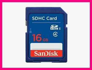 新品 SanDisk SDHCカード 16GB クラス4 SDSDB-016G-B35