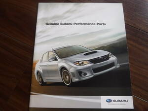 ◆新品ＵＳ限定スバル【GENUINE　PERFORMANCE PARTS】北米版輸入STI//SPTカタログ限定～自宅保管◆