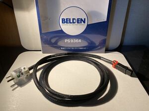 Belden PS9364 電源ケーブル ベルデン 動作確認済み