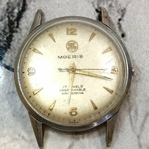 【ジャンク品】モーリス MOERIS 17石 ヴィンテージ 腕時計 不動品 nmx-943