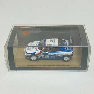 【極美品】spark スパーク 1/43 Peugeot 405 T16 Grand Raid 2nd Paris Dakar 1989 プジョー ミニカー モデルカー