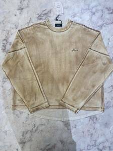 【WE11DONE】LONG T-SHIRT BEIGE