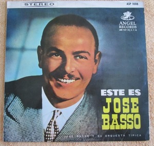 LP　国内盤　アルゼンチン　タンゴ　ホセ・バッソ「これがホセ・バッソだ」Este Es Jose Basso