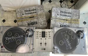 テクニクス Technics ターンテーブル＋ミキサー セット SL-1200MK3DS SH-DJ1200 箱付き　実働品