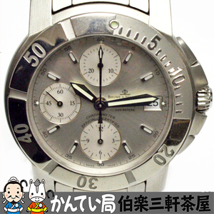 BAUME&MERCIER【ボーム＆メルシエ】ケープランド　65366　自動巻き　SS　シルバー文字盤　メンズ腕時計【中古】