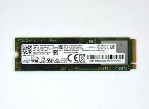 INTEL M.2 2280 NVMe SSD 256GB /健康状態96%/累積使用7472時間/動作確認済み, フォーマット済み/中古品 