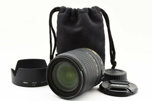 Nikon AF-S DX NIKKOR 18-105mm f/3.5-5.6G ED VR [美品] HB-32 レンズフード ポーチ付き 高倍率標準ズーム 手ぶれ補正