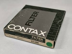 新品◆コンタックス フィルター B10(80B)MC 55mm◆未使用◆CONTAX FILTER【MADE IN JAPAN】◆デットストック