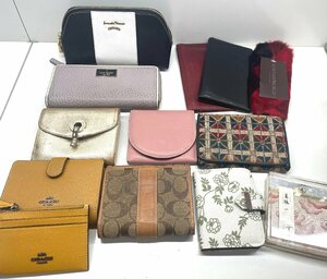 ブランド 財布 ポーチ 13点 まとめ/COACH/kate spade/サマンサタバサ/COMME CA DU MODE/他 レディース メンズ 服飾小物