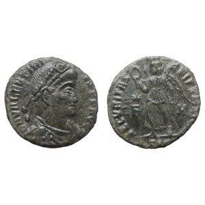 ★1円スタート★【古代ローマコイン】Valentinian I（ウァレンティニアヌス1世）クリーニング済 ブロンズコイン 銅貨 フォリス(mGbTbmAwPY)