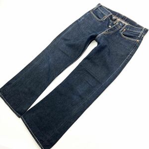 USA製 ☆ リーバイス ☆ LEVIS 643M ブーツカット ジーンズ デニムパンツ フレア インディゴ レディース W30 足長シルエット♪■JS179