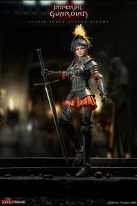 ○新品　1/12 女騎士　アクションフィギュア　青鎧　TBLeague 帝国衛士 Imperial Guardian シームレス素体