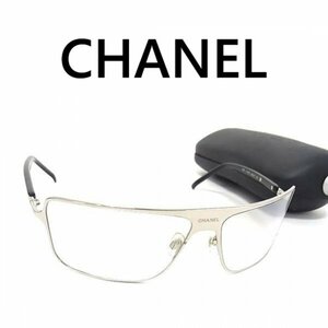 CHANEL シャネル 4098 c.124/6I ロゴ メガネ 眼鏡 シルバー系 3302