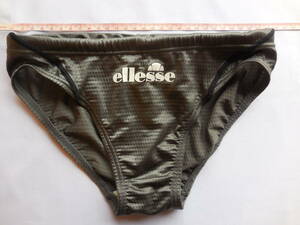 【サイズ：L】エレッセ 競泳 水着 競パン【ES85450】光沢 ellesse　