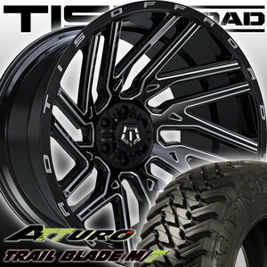 TIS 554BM 22x12J エスカレード タホ 22インチマッドタイヤホイールセット ATTURO TRAIL BLADE MT 33x12.50R22 35x12.50R22 37x13.50R2