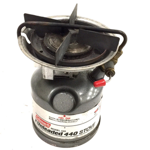 コールマン unleaded 440 stove シングルバーナー 1994年7月製造 USA製 現状品 Coleman C122049-3