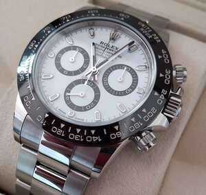 コマ未調整☆2022年保証書☆新品☆116500LN ロレックス デイトナ 白文字盤/ ☆Year 2022!! Rolex Daytona 116500LN White NEW!!☆