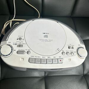 TOSHIBA CDラジオカセットレコーダー CUTEBEAT シルバー　CDラジカセ カセットデッキ ラジオカセットレコーダー CDラジオ カセット
