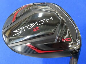 【中古】テーラーメイド 2023 STEALTH-II HD（ステルス2 HD）フェアウェイウッド 7W（23°）【S】TENSEI RED TM-50★ヘッドカバーあり