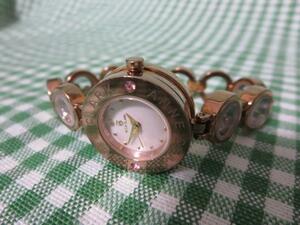ANNE CLARKアンクラーク 三針クォーツブレス腕時計 AT-1008 ジャンク