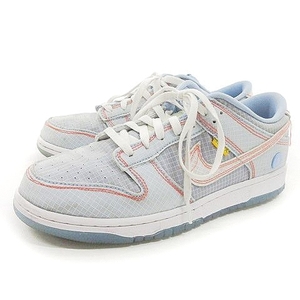 ナイキ NIKE UNION DUNK LOW Argon スニーカー ダンク ローカット パスポートパック アルゴン DJ9649-400 青 ブルー US10 28cm メンズ