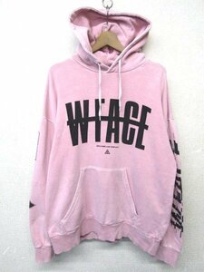 S3040：倖田來未 2017 LIVE TOUR WFACE BEST SINGLE COLLECTION ライブグッズ パーカー スウェット ピンク系 M フーディー