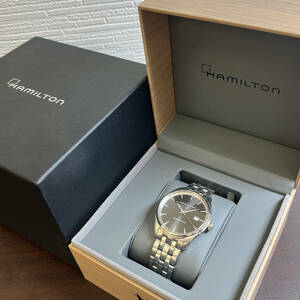 【稼働品】ハミルトン ジャズマスター H324510 / HAMILTON JAZZMASTER 腕時計 クォーツ 電池 