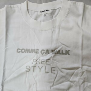 未使用 コムサウォーク COMME CA WALK ロゴTシャツ 