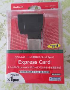 ☆☆☆ Owltech オウルテック ExpressCard用 拡張カード パラレルポートx1 OWL-CADPP25F/E ☆☆☆
