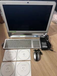 【Windows7動作品】SONY VAIO VGC-JS53FB/W PCG-2P2N 一体型デスクトップPC 