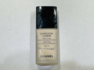 H5739 1円～ 【ファンデーション】 シャネル CHANEL ペルフェクシオン ルミエール フリュイド 10 ベージュ 30ml 残量ほぼ7割以上～ 