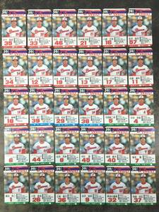 ☆旧タカラ プロ野球ゲーム 選手カード 阪急ブレーブス 昭和59年度版 全30枚 ケース付き♪