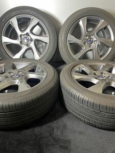 225/50R17 ヨコハマ/ADVAN dB V552 18年 VOLVO V40 クロスカントリー T5 純正 17インチ 7J ＋50 108 5H ボルボ アドバン 4本