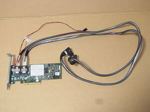 ◎DELL PERC H200 6Gbps SAS RAID Controller 47MCV/PCI-E SASケーブル付き (HB259)