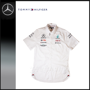 【非売品】2022 メルセデスAMG F1 支給品 ピットシャツ S トミーヒルフィガー★ハミルトン ラッセル 日本GP 鈴鹿サーキット