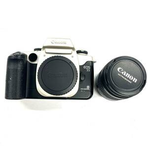 N400 フィルムカメラボディ レンズ まとめ Canon キヤノン EOS 55 CANON ZOOM LENS EF 28-80mm 1:3.5-5.6 ジャンク品 中古 訳あり