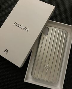 定価13200円 新品　RIMOWA リモワ iPhone Xs Max 携帯ケース　iPhoneケース　スーツケースデザイン　アルミニウム　iPhoneXsMAX