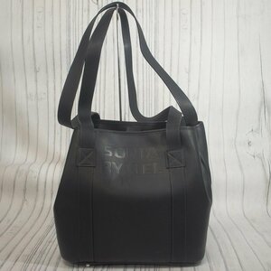 f002 BAG SONIA RYKIEL ソニアリキエル ショルダーバッグ 肩掛け ブラック系 レザーバッグ レディース 保存箱有