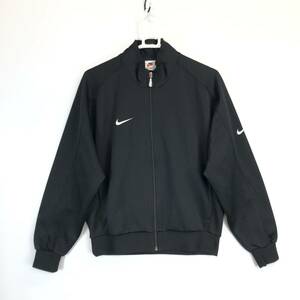 90s 銀タグ 日本製 NIKE ナイキ トラックジャケット ジャージ ブラック Lサイズ