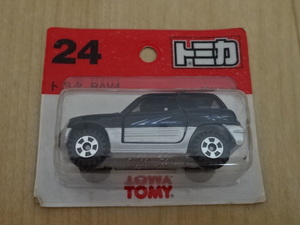 トミー トミカ No.24 トヨタ RAV4 TOMY TOMICA TOYOTA クロスオーバー SUV ラヴフォー 初代 XA1#型 1/57 ミニカー ミニチュアカー Toy Car