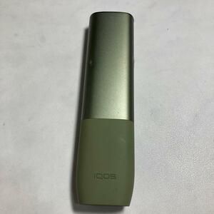 01.3537 売り切り♪通電確認済◎!iQOS イルマワン モスグリーン 本体 電子タバコ 加熱式タバコ