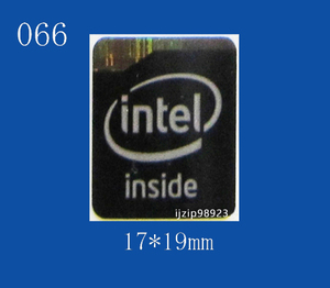 即決066【 intel inside 】エンブレムシール追加同梱発送OK■ 条件付き送料無料