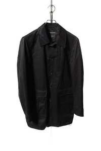 ラウンジリザード LOUNGE LIZARD 16SS コート ステンカラー コットン 1 黒 ブラック ahm0515 メンズ