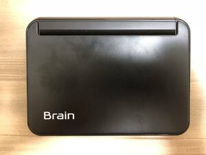 シャープ Brain カラー電子辞書 高校生向け ブラック色 PW-G5200-B(中古品)