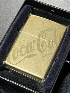 zippo コカコーラ ゴールド 希少モデル ヴィンテージ 2001年製 Coca Cola GOLD ケース 保証書