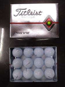 TITLEIST(タイトリスト) ゴルフボール PROV1x 1ダース (12個入り) 日本正規品　新品