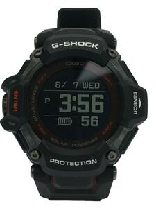 CASIO◆ソーラー腕時計_G-SHOCK/デジタル/ラバー/BLK/BLK