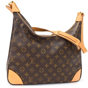 1円 ◎定価13万 極美品 LOUIS VUITTON ルイヴィトン ショルダーバッグ ブローニュ35 M51260 モノグラム ブラウン◎〇L.Cgu.eC-54☆